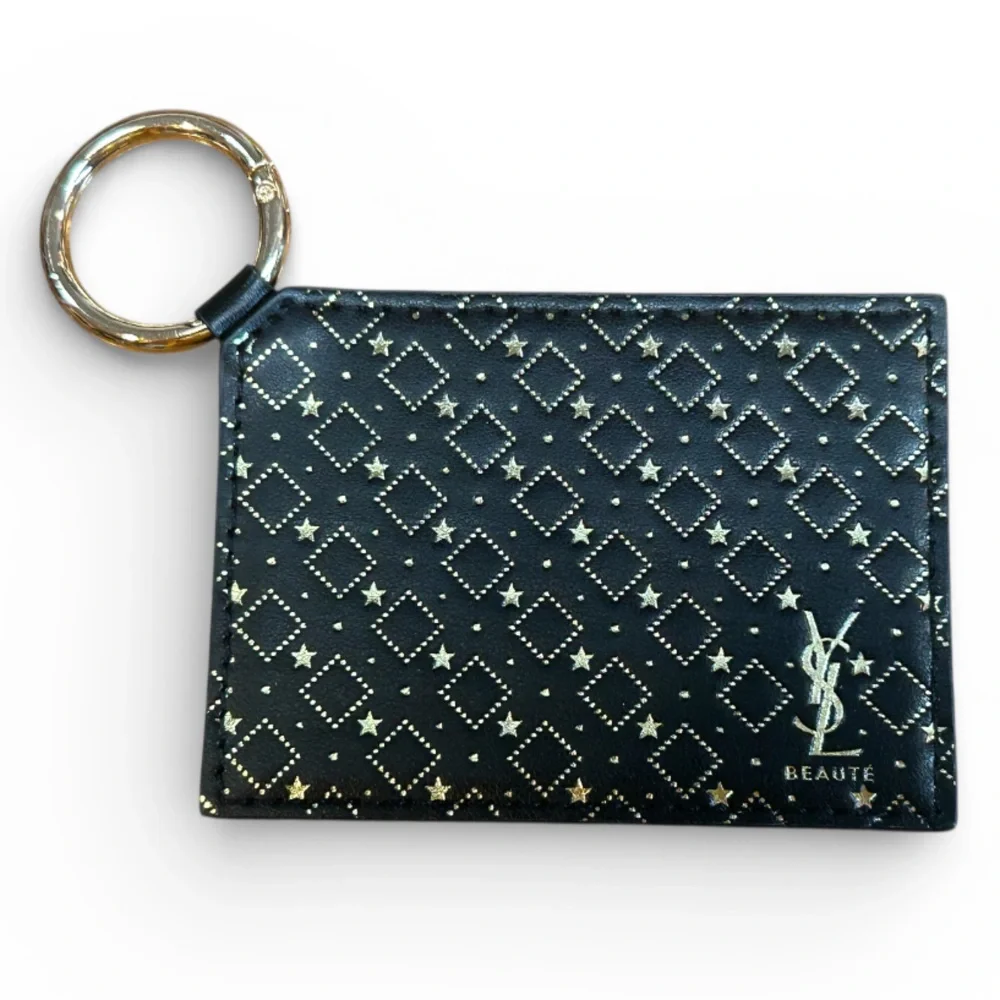 YSL Gold Star Key Chain Mirror - Picture 1 of 14